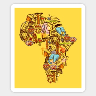 Amazing Africa Magnet